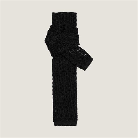 cravate tricot de soie hermes|Hermes homme cravat.